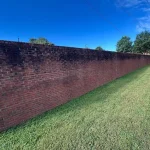 commercial-brick-wall-pressure-washing-athens-ga-before